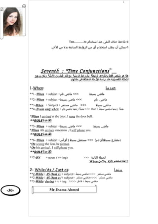 English Grammar - قواعد اللغة الانجليزية