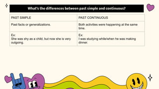 English Grammar: Past Tense -- Simple and Continuous | PDF