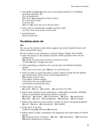 Grammar practice for upper intermediate students