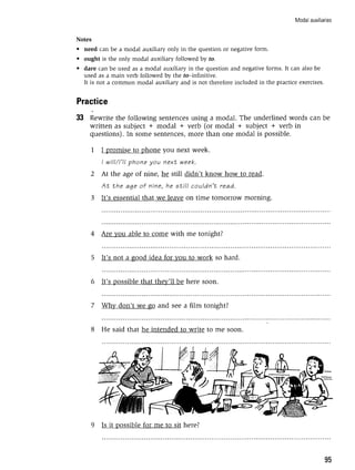 Grammar practice for upper intermediate students