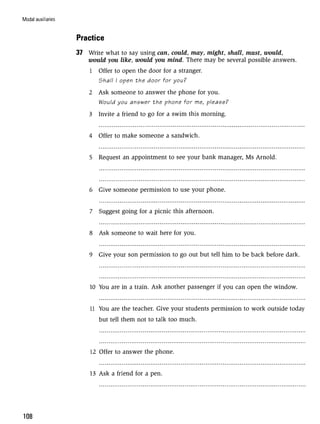 Grammar practice for upper intermediate students