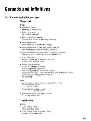 Grammar practice for upper intermediate students