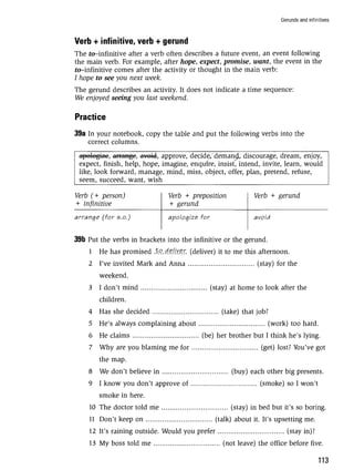 Grammar practice for upper intermediate students