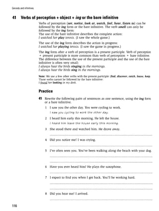 Grammar practice for upper intermediate students