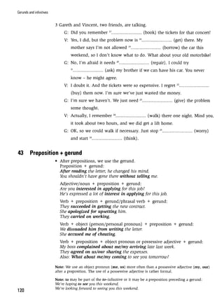 Grammar practice for upper intermediate students