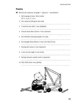 Grammar practice for upper intermediate students