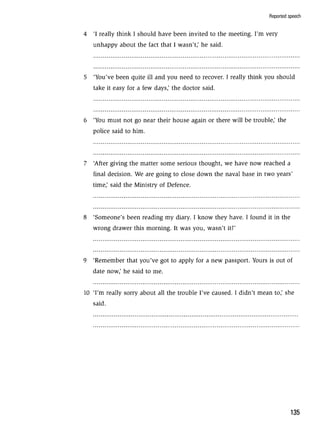 Grammar practice for upper intermediate students