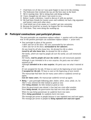 Grammar practice for upper intermediate students