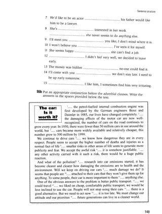Grammar practice for upper intermediate students