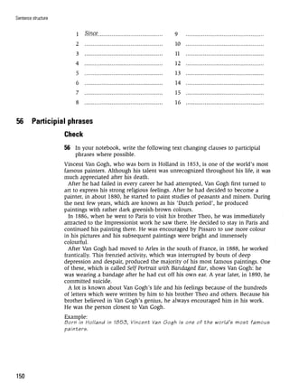 Grammar practice for upper intermediate students