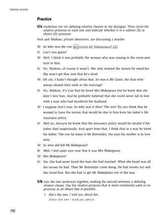 Grammar practice for upper intermediate students