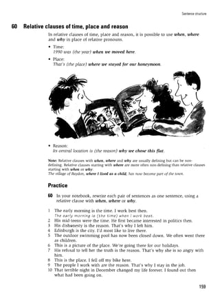 Grammar practice for upper intermediate students