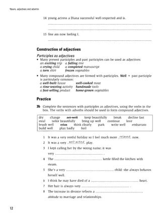 Grammar practice for upper intermediate students