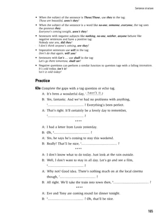 Grammar practice for upper intermediate students