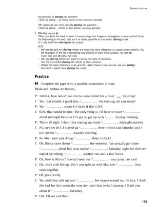 Grammar practice for upper intermediate students