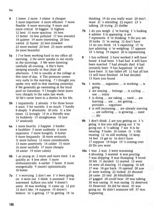Grammar practice for upper intermediate students