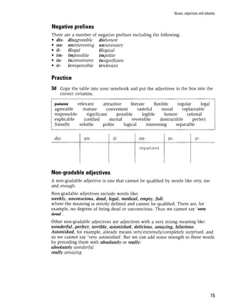 Grammar practice for upper intermediate students