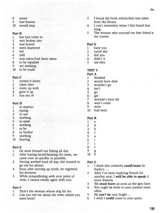 Grammar practice for upper intermediate students