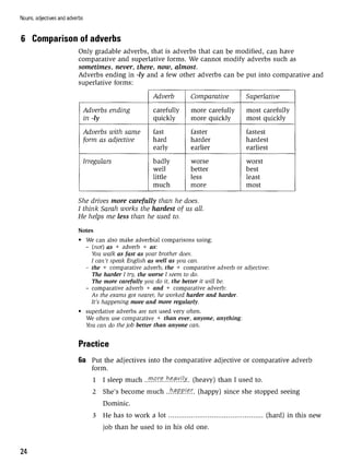 Grammar practice for upper intermediate students