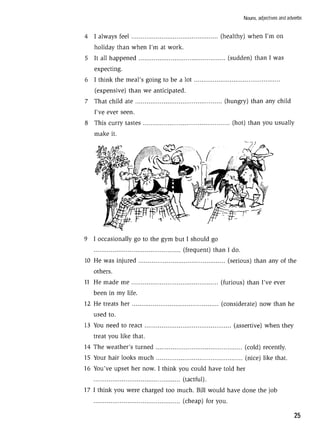 Grammar practice for upper intermediate students
