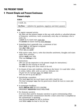Grammar practice for upper intermediate students