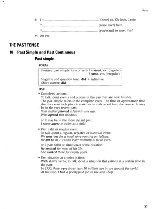 Grammar practice for upper intermediate students