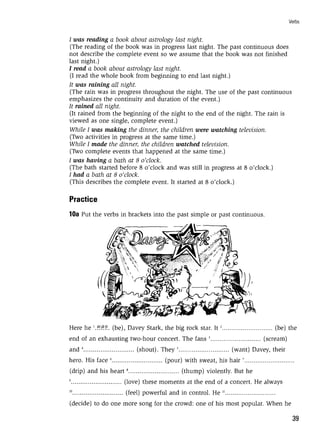 Grammar practice for upper intermediate students
