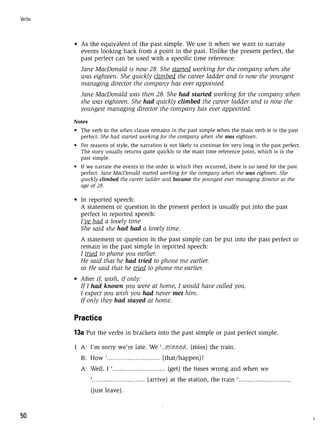 Grammar practice for upper intermediate students