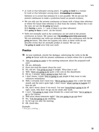 Grammar practice for upper intermediate students