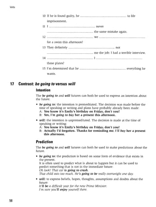 Grammar practice for upper intermediate students