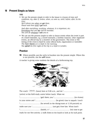 Grammar practice for upper intermediate students