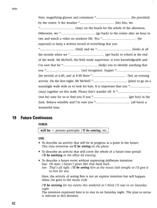 Grammar practice for upper intermediate students