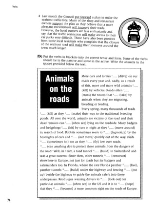 Grammar practice for upper intermediate students