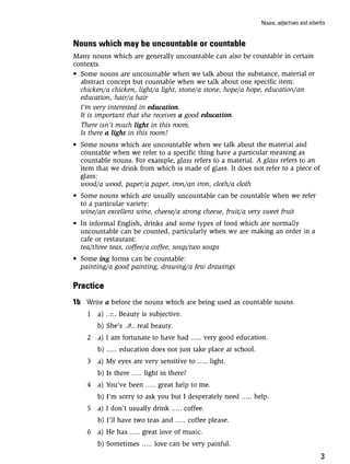 Grammar practice for upper intermediate students