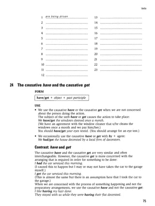 Grammar practice for upper intermediate students