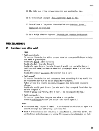 Grammar practice for upper intermediate students