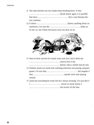 Grammar practice for upper intermediate students