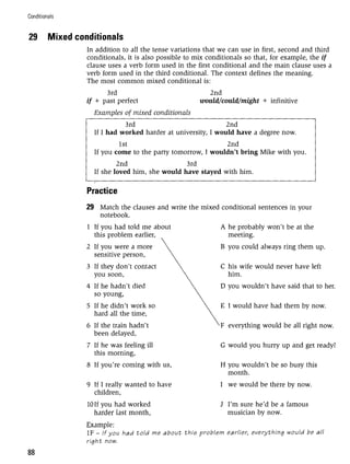 Grammar practice for upper intermediate students