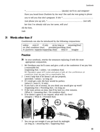 Grammar practice for upper intermediate students