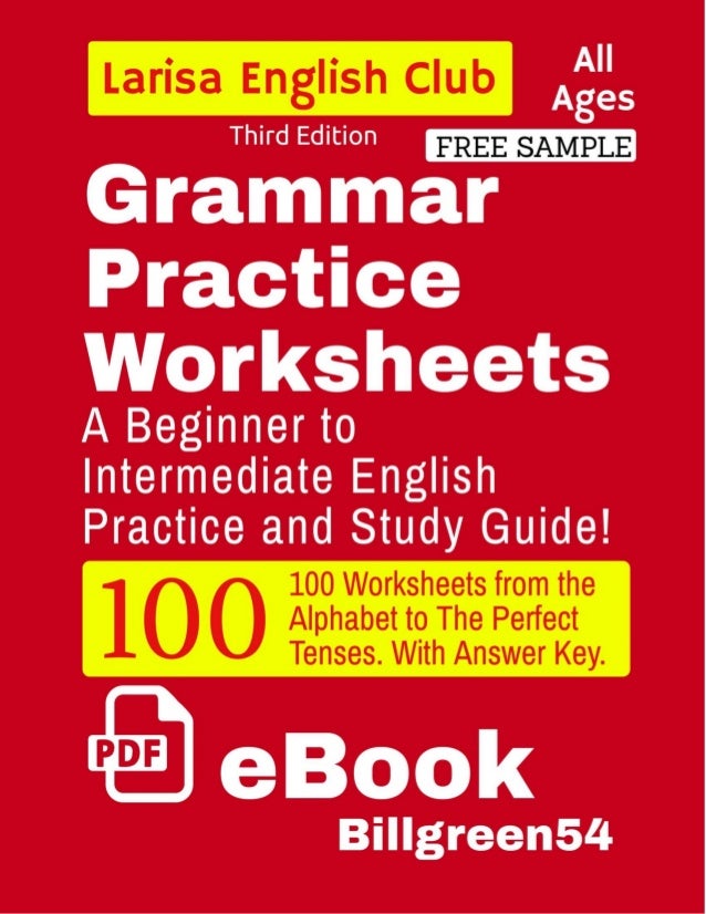 Grammar Practice Worksheets ESL English Grammar Practice Worksheets ESL English