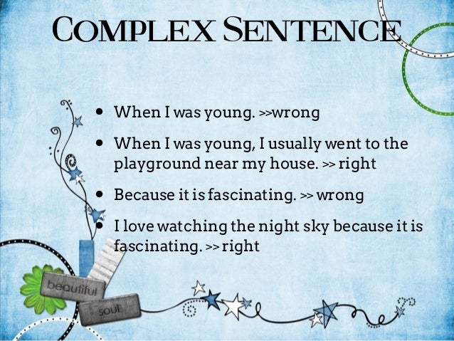 Grammar pre study