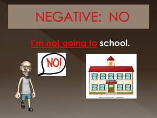 I’m not going to school.