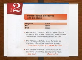 Grammar unit 2 | PDF