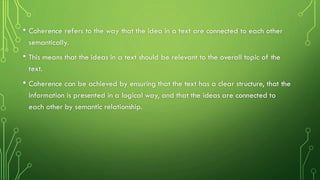 Coherent Way Grammatical Analysis lecture 4.pdf Bs English | PPT