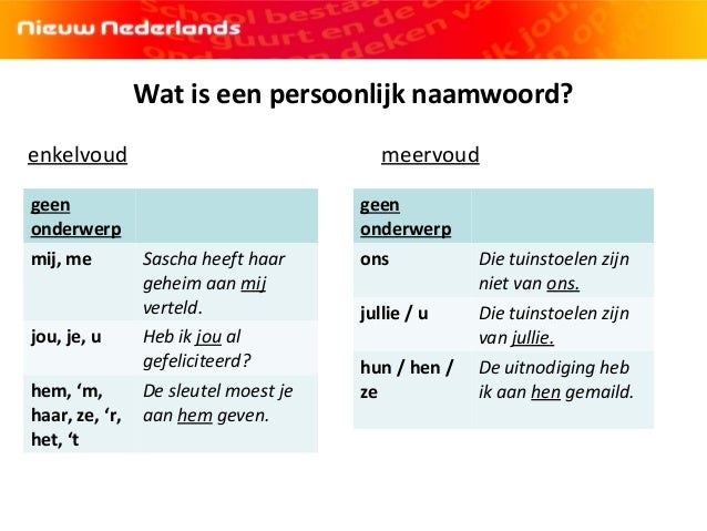 Grammatica woordsoorten theorie