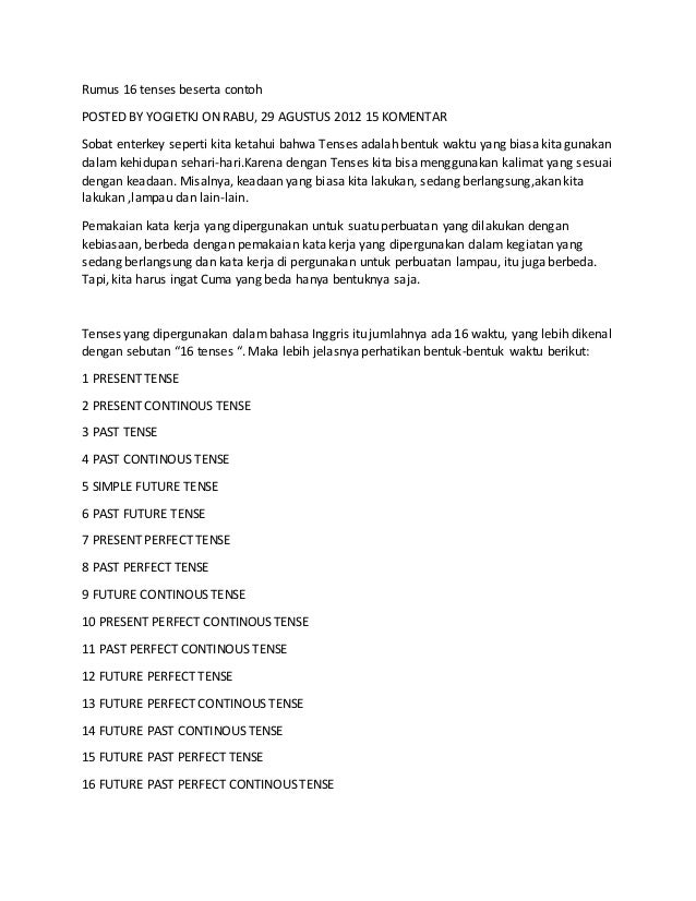 Grammer Bahasa Inggris