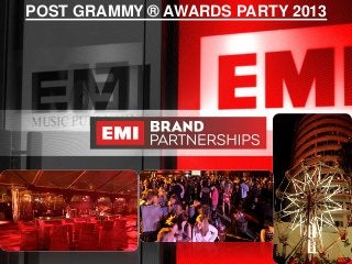 POST GRAMMY ® AWARDS PARTY 2013
 