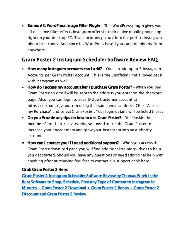 Gram Poster 2 Instagram Scheduler Software Review - 638 x 826 jpeg 141kB