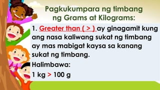 for Classroom observation in Math 2 GRAMS AND KG.pptx