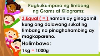 for Classroom observation in Math 2 GRAMS AND KG.pptx